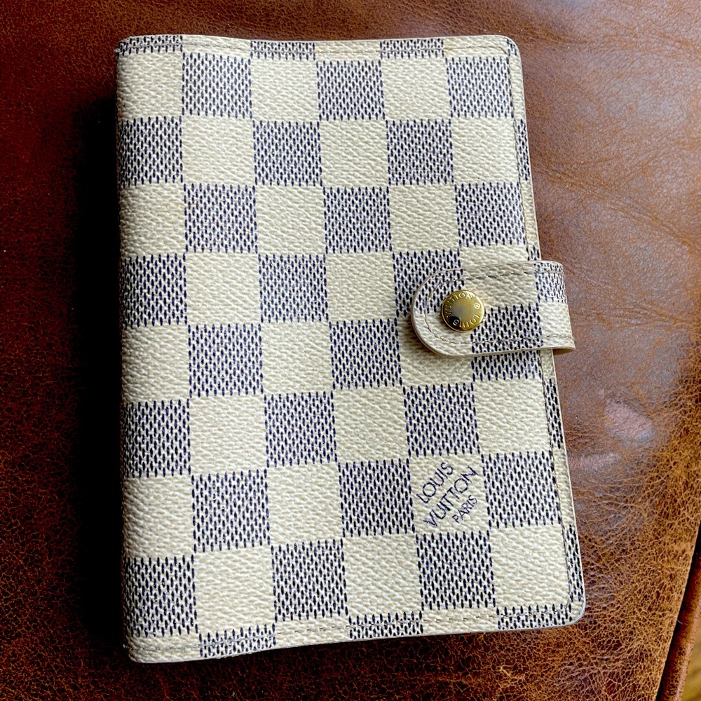 LOUIS VUITTON Small Ring Agenda Cover